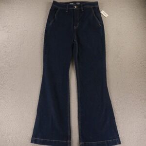 Old Navy Jeans Womens 8 Blue Cotton NEW